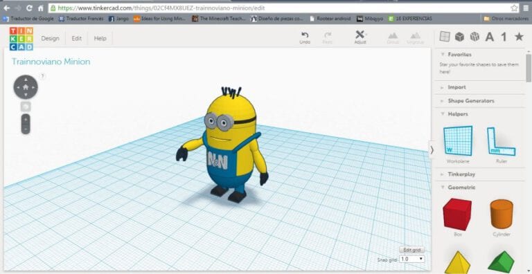 Curso Tinkercad para Niños Diseño 3D Play Code Academy