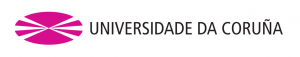 logo universidade da coruña fondo blanco